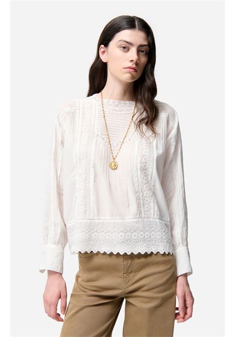 Camicetta Florita in Miscela di cotone Vanessa Bruno | Bluse | 2HVA27-V09831001